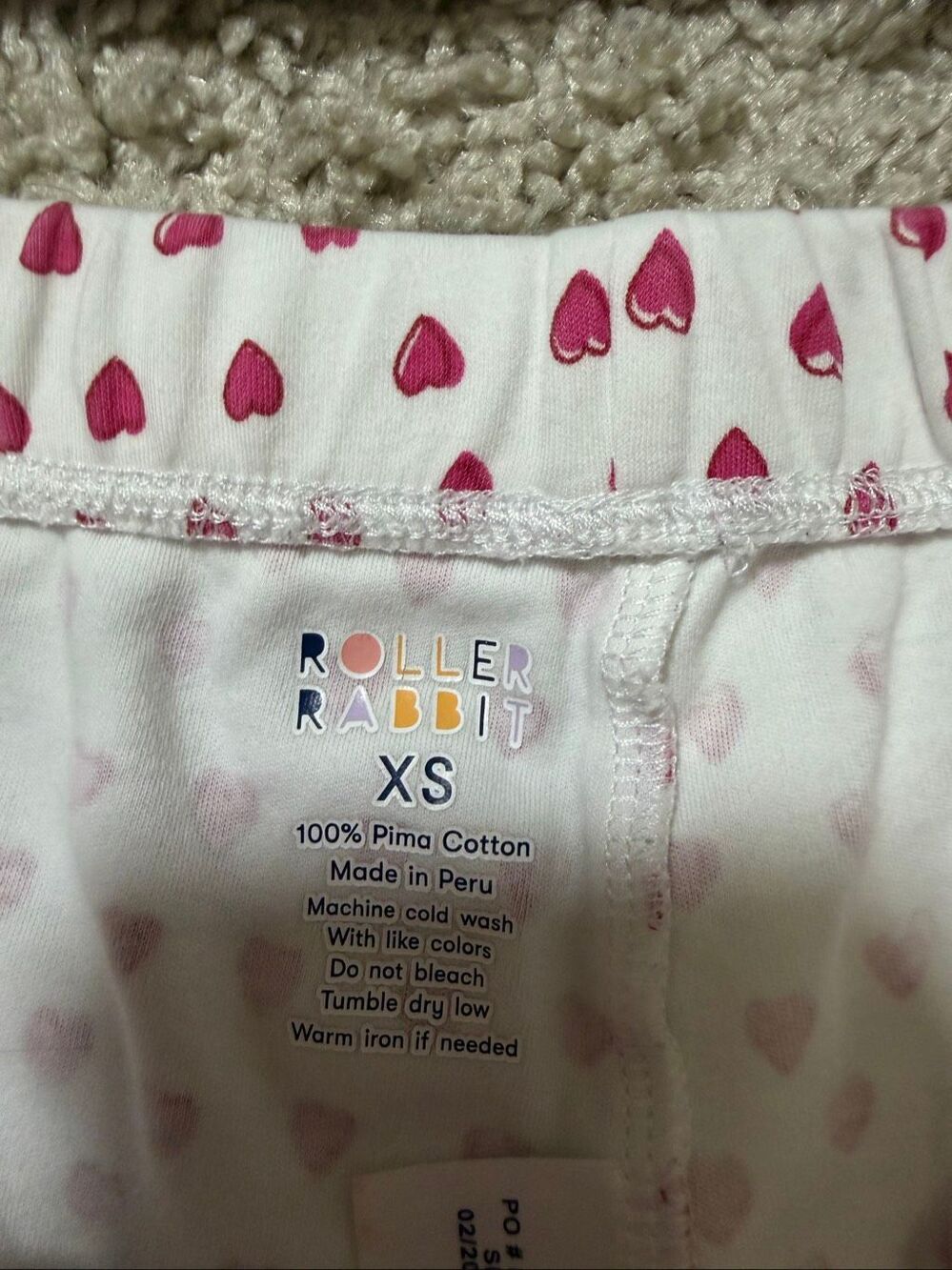 Roller Rabbit Pajama Set XS - Picture 5 of 7